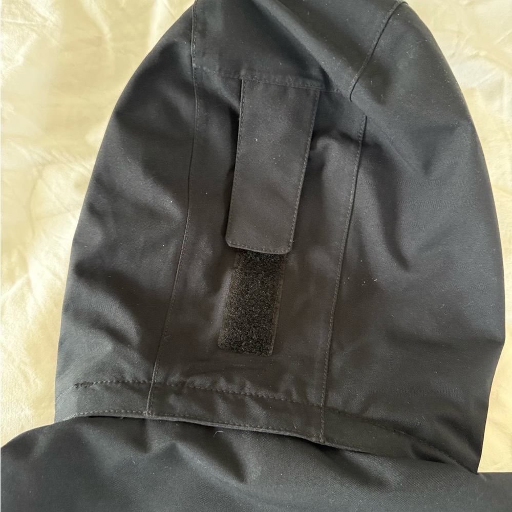 Karbon Boys Size 10 Black and Blue Hooded Jacket - Picture 11 of 12